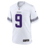 Men's Minnesota Vikings J.J. McCarthy White Alternate Game Player Jersey