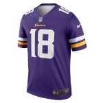 Men's Minnesota Vikings Justin Jefferson Purple Legend Jersey
