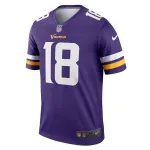 Men's Minnesota Vikings Justin Jefferson Purple Legend Jersey
