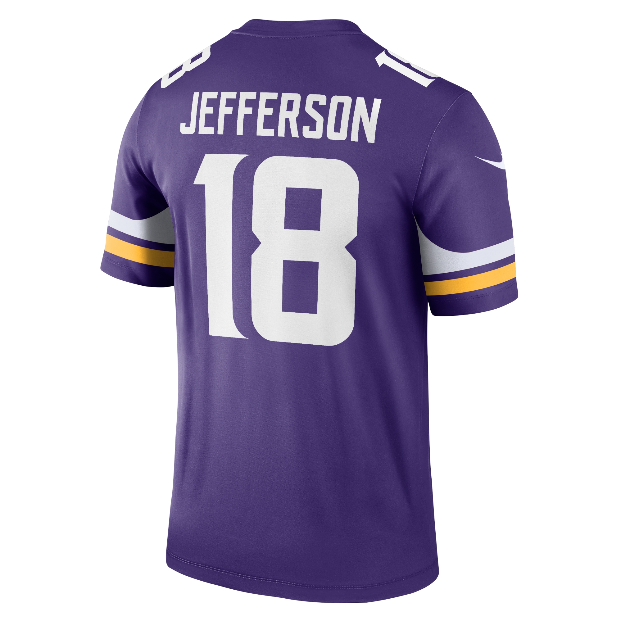 Men's Minnesota Vikings Justin Jefferson Purple Legend Jersey