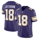 Men's Minnesota Vikings Justin Jefferson Purple Vapor F.U.S.E. Limited Jersey
