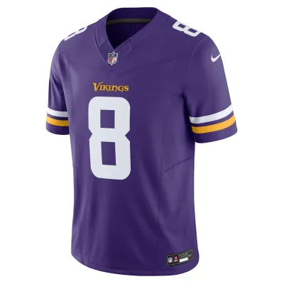 Men's Minnesota Vikings Kirk Cousins Purple Vapor F.U.S.E. Limited Jersey 02
