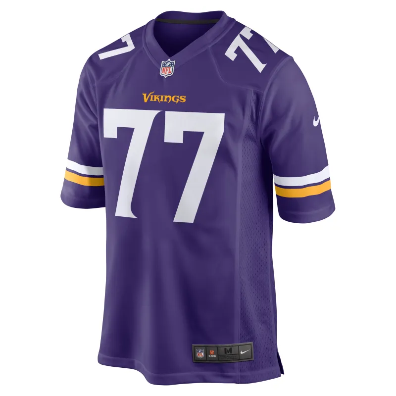 Men's Minnesota Vikings Korey Stringer Purple Retired Player Jersey