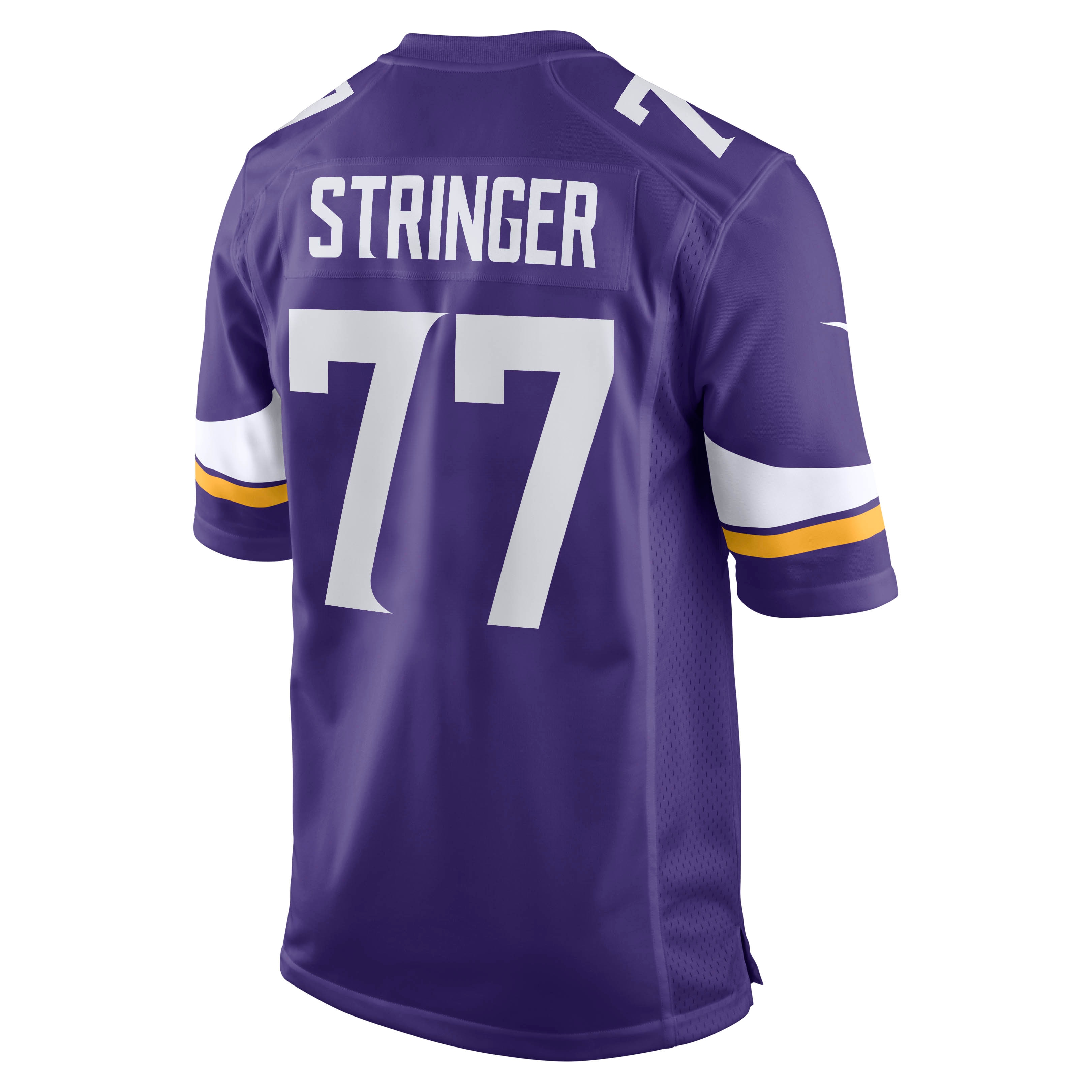 Men's Minnesota Vikings Korey Stringer Purple Retired Player Jersey