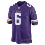 Men's Minnesota Vikings Lewis Cine Purple Game Player Jersey