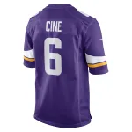 Men's Minnesota Vikings Lewis Cine Purple Game Player Jersey