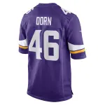 Men's Minnesota Vikings Myles Dorn Purple Game Jersey