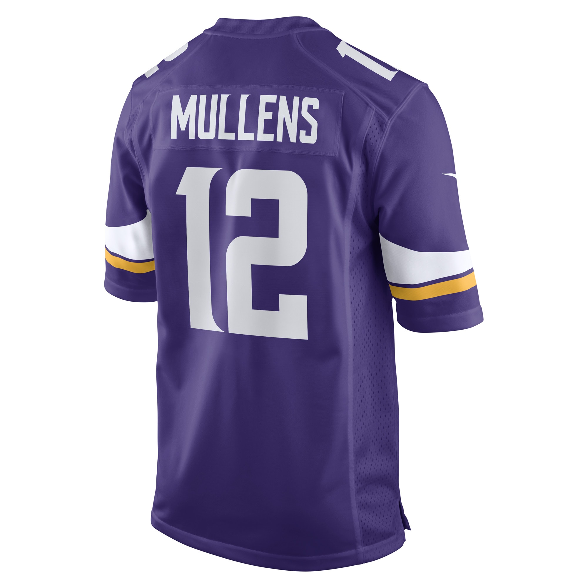 Men's Minnesota Vikings Nick Mullens Purple Game Player Jersey
