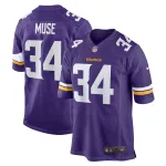 Men's Minnesota Vikings Nick Muse Purple Home Game Player Jersey