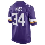 Men's Minnesota Vikings Nick Muse Purple Home Game Player Jersey