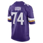 Men's Minnesota Vikings Oli Udoh Purple Game Jersey