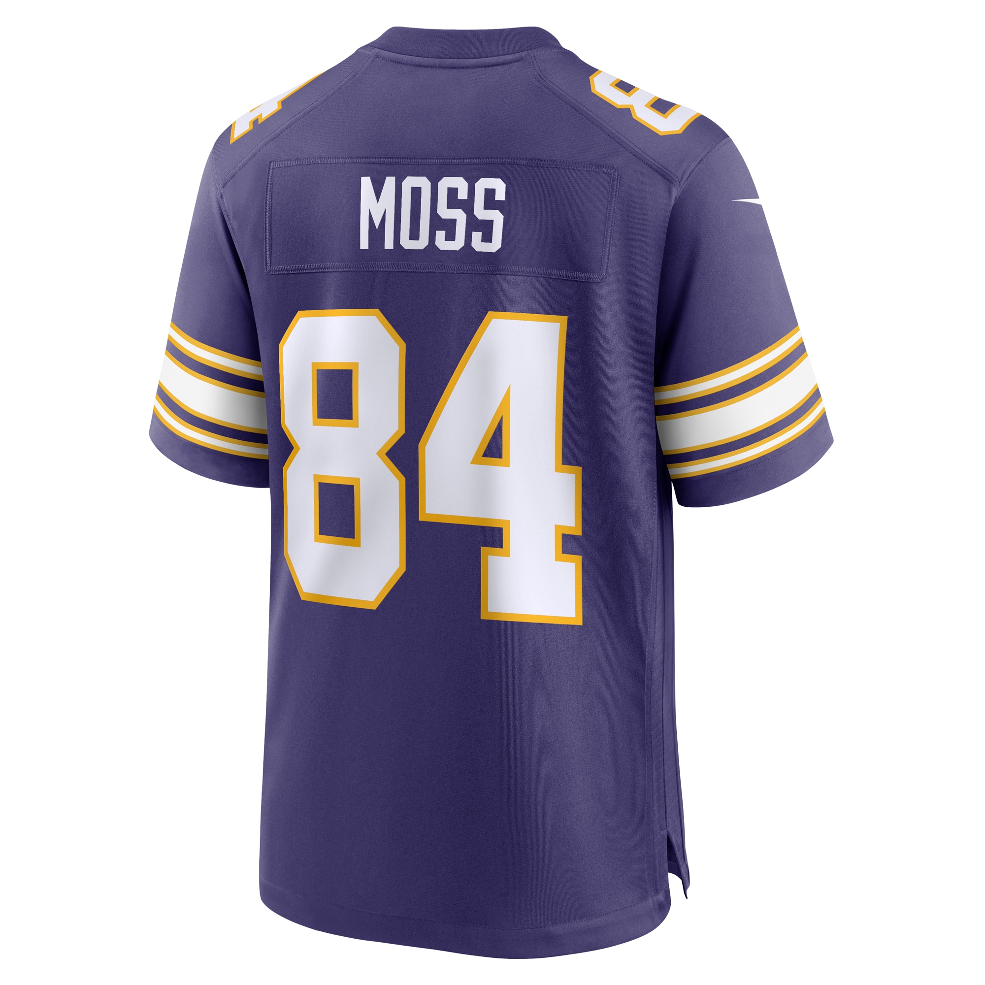 Men's Minnesota Vikings Randy Moss Purple Classic Retired Player Game Jersey