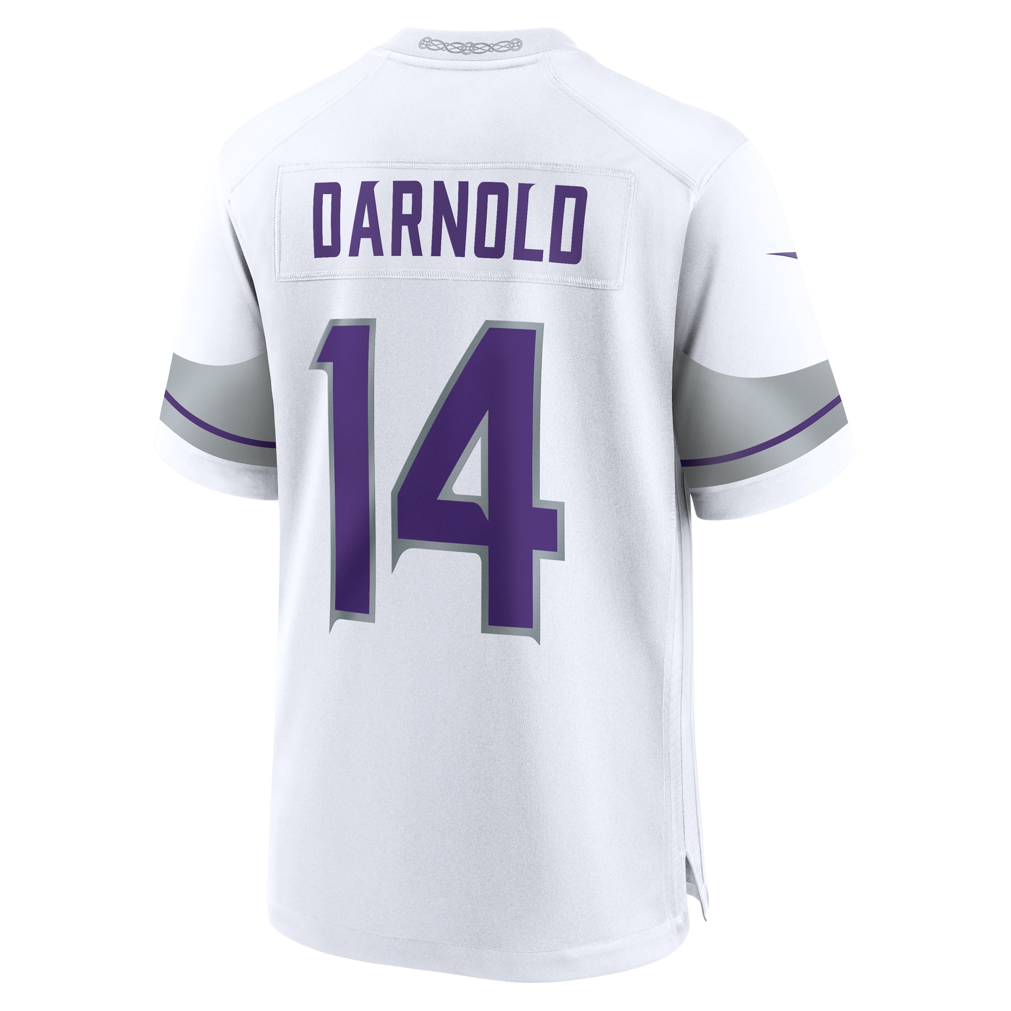 Men's Minnesota Vikings Sam Darnold White Alternate Game Player Jersey