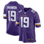 Men's Minnesota Vikings Sean Mannion  Purple Game Jersey
