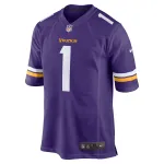 Men's Minnesota Vikings Shaquill Griffin  Purple Team Game Jersey