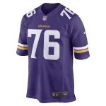 Men's Minnesota Vikings T.Y. McGill Jr. Purple Game Player Jersey