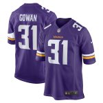 Men's Minnesota Vikings Tay Gowan Purple Home Game Player Jersey