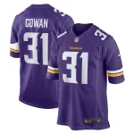 Men's Minnesota Vikings Tay Gowan Purple Home Game Player Jersey