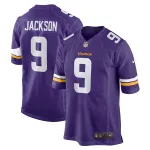 Men's Minnesota Vikings Trishton Jackson Purple Game Jersey