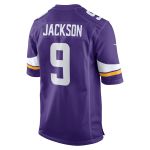 Men's Minnesota Vikings Trishton Jackson Purple Game Jersey