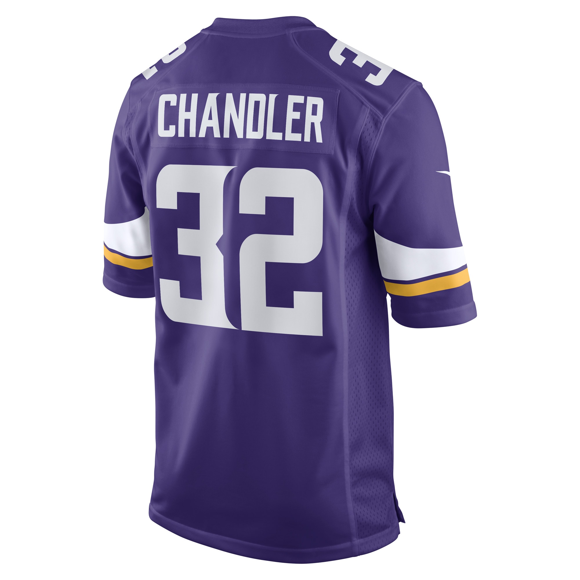 Men's Minnesota Vikings Ty Chandler Purple Game Player Jersey