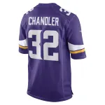 Men's Minnesota Vikings Ty Chandler Purple Game Player Jersey