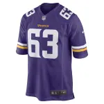 Men's Minnesota Vikings Vederian Lowe Purple Game Player Jersey