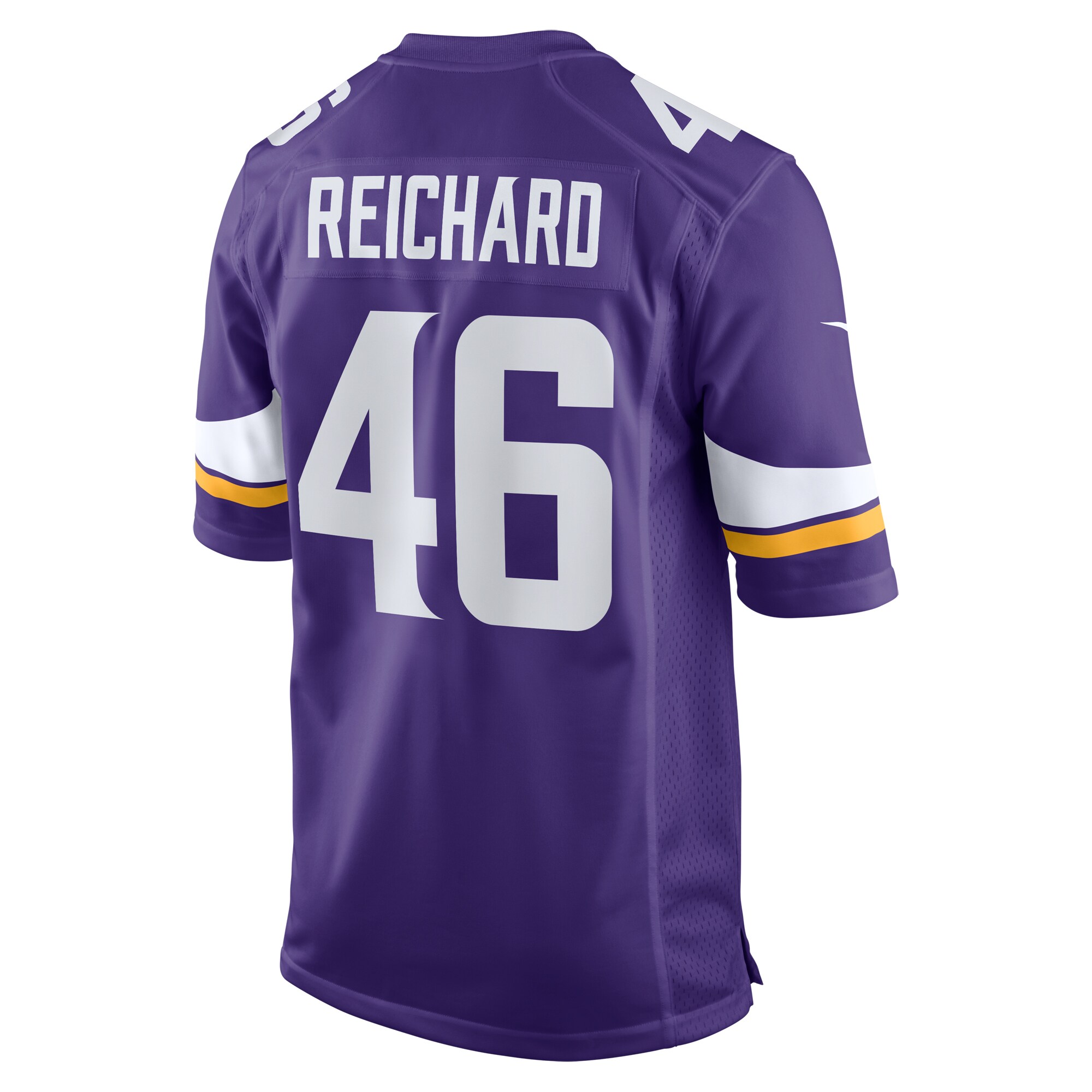 Men's Minnesota Vikings Will Reichard  Purple Game Jersey