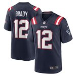 Men's New England Patriots Navy Game Retired Player Jersey