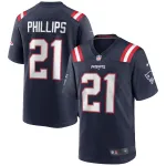 Men's New England Patriots Adrian Phillips Navy Game Jersey