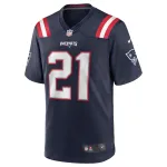 Men's New England Patriots Adrian Phillips Navy Game Jersey