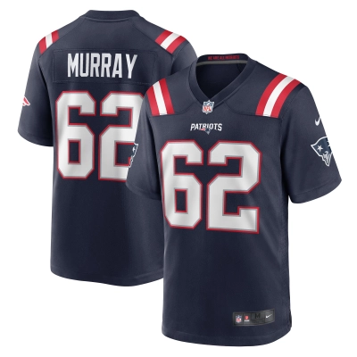 Men's New England Patriots Bill Murray Navy Game Player Jersey 01