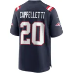 Men's New England Patriots Gino Cappelletti Navy Game Retired Player Jersey