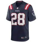 Men's New England Patriots James White Navy Game Player Jersey