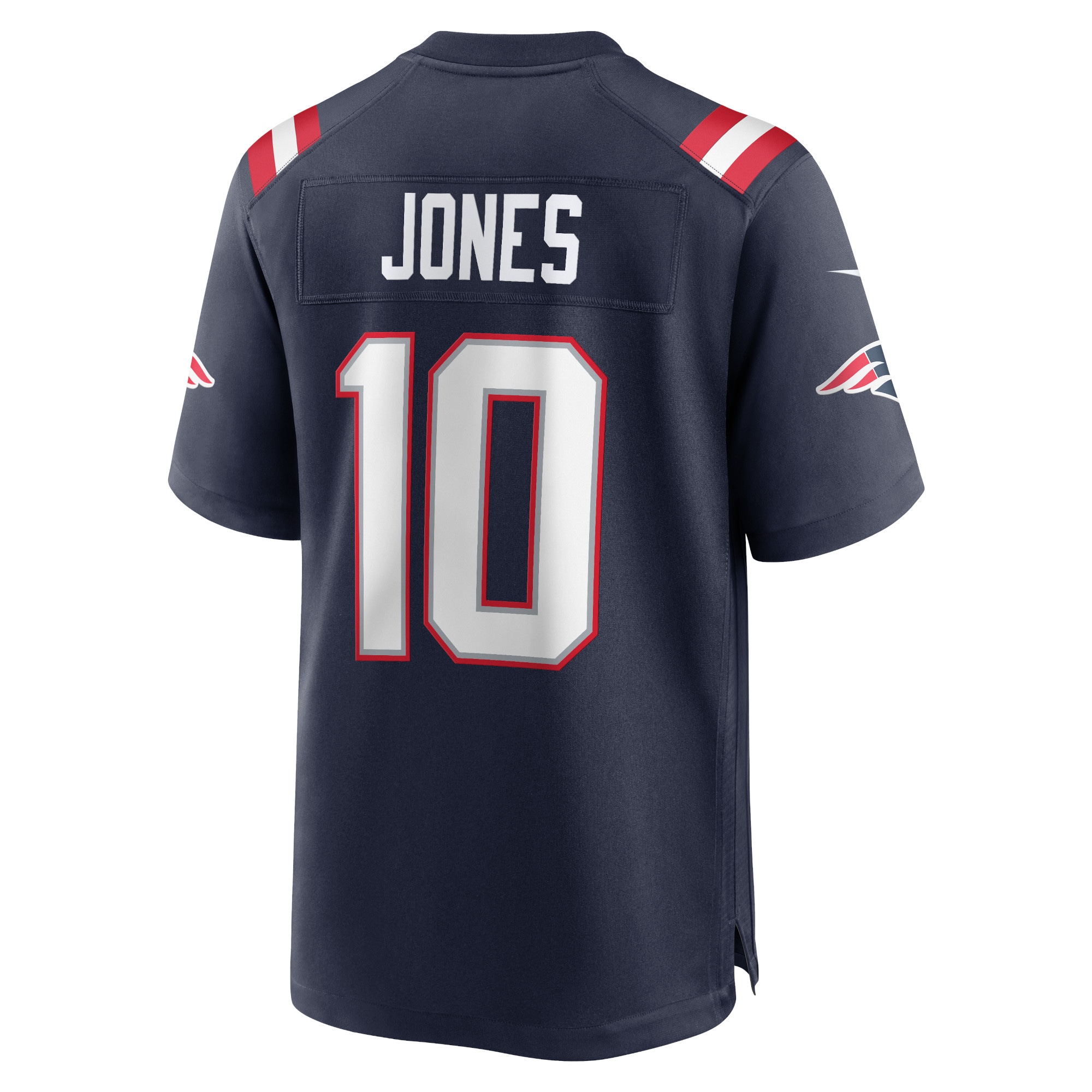 Men's New England Patriots Mac Jones Navy Game Jersey