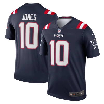 Men's New England Patriots Mac Jones Navy Legend Jersey 01