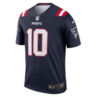 Men's New England Patriots Mac Jones Navy Legend Jersey 02