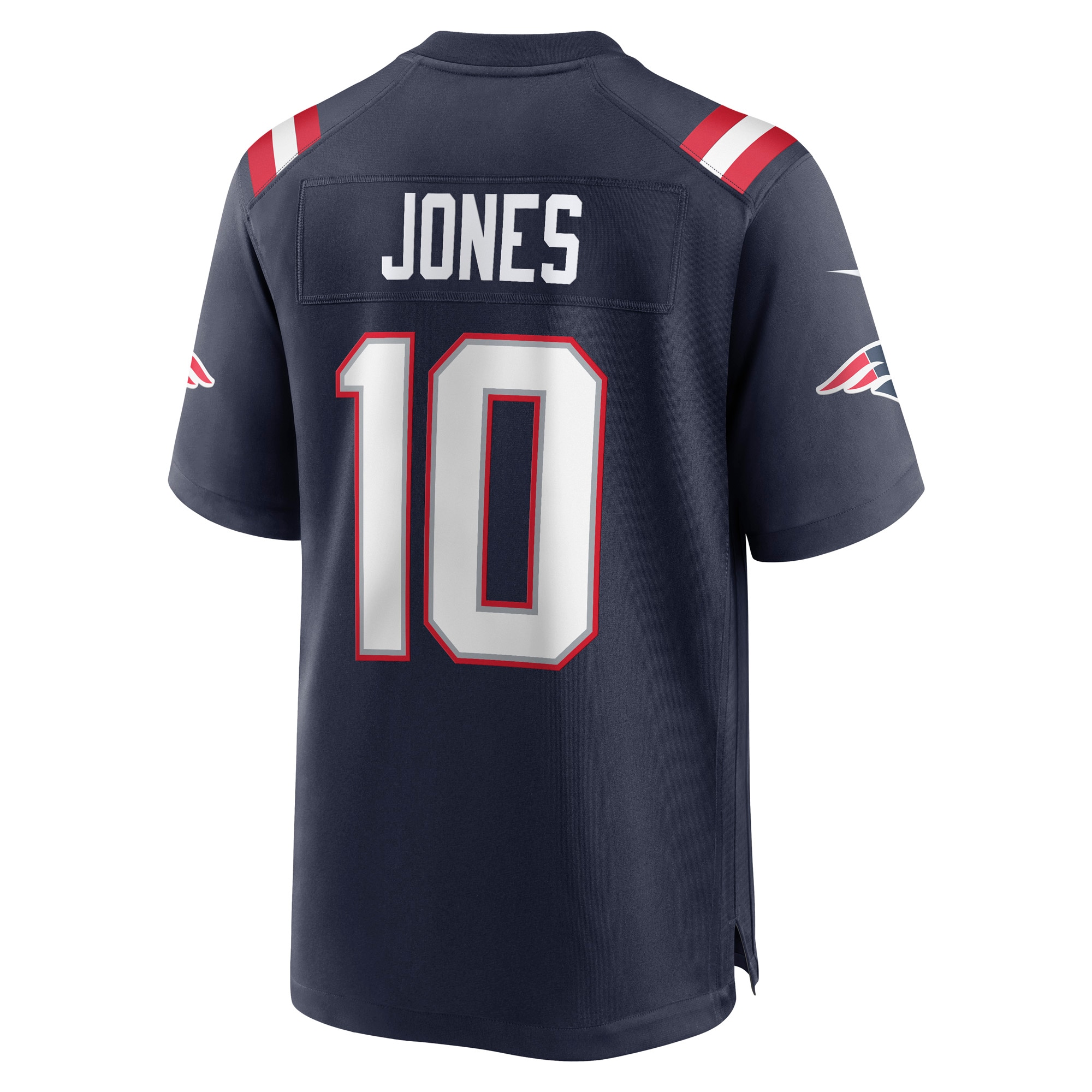 Men's New England Patriots Mac Jones Navy Player Game Jersey