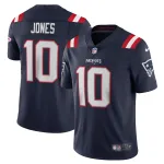 Men's New England Patriots Mac Jones Navy Vapor Limited Jersey