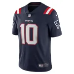 Men's New England Patriots Mac Jones Navy Vapor Limited Jersey