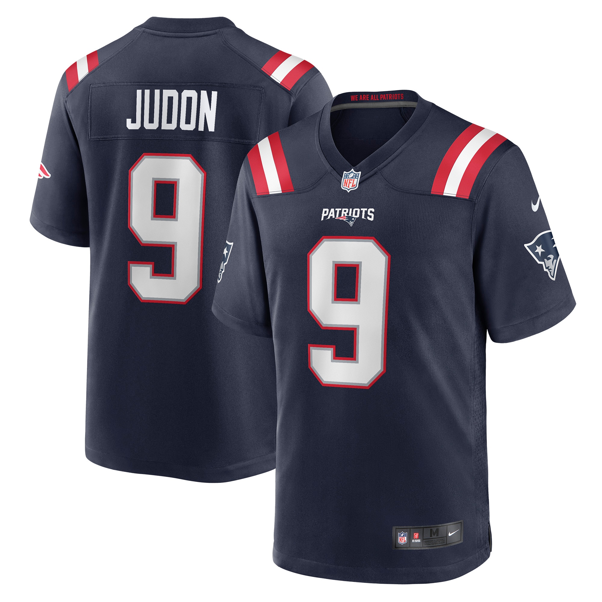 Men's New England Patriots Matthew Judon Navy Game Player Jersey