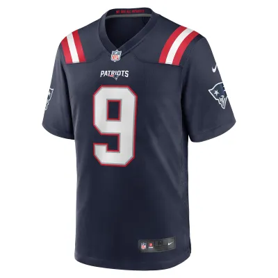 Men's New England Patriots Matthew Judon Navy Game Player Jersey 02