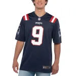 Men's New England Patriots Matthew Judon Navy Game Player Jersey