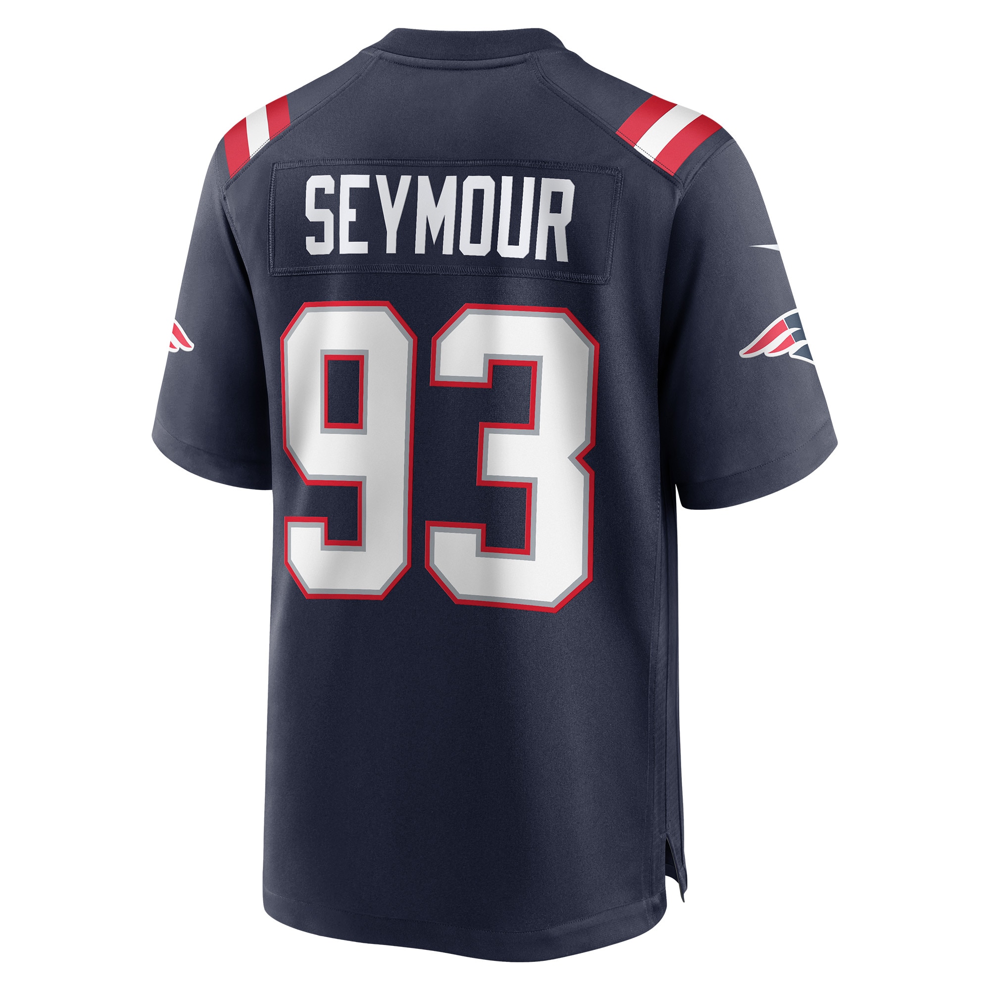 Men's New England Patriots Richard Seymour Navy Retired Player Game Jersey
