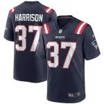 Men's New England Patriots Rodney Harrison Navy Game Retired Player Jersey
