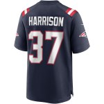 Men's New England Patriots Rodney Harrison Navy Game Retired Player Jersey