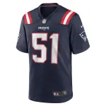 Men's New England Patriots Ronnie Perkins Navy Game Jersey