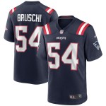 Men's New England Patriots Tedy Bruschi Navy Game Retired Player Jersey