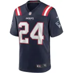 Men's New England Patriots Ty Law Navy Game Retired Player Jersey