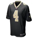 Men's New Orleans Saints Blake Gilikin Black Game Player Jersey